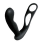 Butts Up Rechargeable Silicone Prostate Massager with Scrotum and Cock Ring