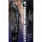 C and B Gear Premium Prostate Massager with Veins - Black - 6in