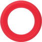 Caesar Silicone Cock Ring - Red