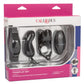 Calexotics Silicone Foreplay Kegel Ball Kit with Remote Control - Black