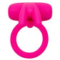 Calexotics Silicone Rechargeable Triple Clit Flicker Cock Ring