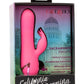 California Dreaming Sacramento Sweetie Rechargeable Silicone Dual Vibrator - Pink