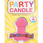 Candyprints Make A Wish and Blow Penis Party Candle