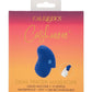 Cashmere Dual Finger Massager Rechargeable Silicone Vibrator - Blue