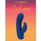 Cashmere Silk Bunny Rechargeable Silicone Rabbit Vibrator - Blue