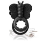 Charged Monarch USB Rechargeable Butterfly Vibe Silicone Cock Ring Waterproof