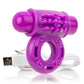 Charged OWOW Rechargeable Vibrating Ring Waterproof