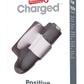 Charged Positive Rechargeable Waterproof Vibrator - Grey