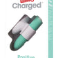 Charged Positive Rechargeable Waterproof Vibrator - Green/Kiwi
