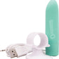 Charged Positive Rechargeable Waterproof Vibrator - Green/Kiwi