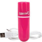Charged Vooom Rechargeable Waterproof Bullet Vibrator - Pink