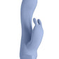 Charms Ivy Rechargeable Silicone Rabbit Vibrator - Blue