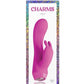 Charms Ivy Rechargeable Silicone Rabbit Vibrator - Magenta/Pink