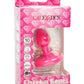 Cheeky Gems Rechargeable Silicone Vibrating Probe - Pink - Small