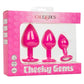 Cheeky Gems Silicone Anal Training Kit - Pink