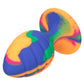 Cheeky Swirl Tie-Dye Silicone Plug