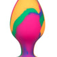 Cheeky Tie-Dye Silicone Plug - Multicolor - Large
