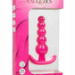 Cheeky X-5 Beads Silicone Anal Probe - Pink