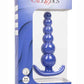 Cheeky X-6 Beads Silicone Anal Probe - Blue