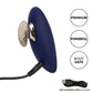 Chic Violet Silicone Rechargeable Massager