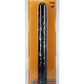 Classic Double Header Dildo - Black - 18in
