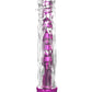 Classix Mr. Twister Vibrator with Sleeve - Clear/Pink - Set
