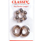 Classix Performance Cock Ring - Smoke - 2 Piece Kit/Set