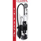 Classix Vibrating Power Penis Pump - Black/Clear