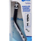 Cleanstream Angled Enema Nozzle Accessory - Gray/Metal