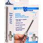 Cleanstream Enema Nozzle Stainless Steel with Push Valve