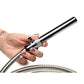 Cleanstream Enema Nozzle Stainless Steel with Push Valve