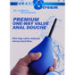 Cleanstream Premium One-Way Valve Anal Douche - Blue