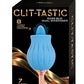 Clit-Tastic Rose Bud Dual Massager Rechargeable Silicone with Clitoral Stimulator - Blue