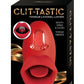 Clit-Tastic Tongue Licking Lover Rechargeable Silicone Stimulator - Red