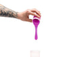 Clone-A-Willy Silicone Refill - Neon Purple/Purple