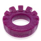 Cock Lug Lugged Cock Ring - Plum/Purple
