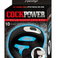Cockpower Scrotum Hugger Rechargeable Silicone Cock Ring - Black
