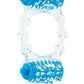 Color Pop Quickie Two-O Silicone Dual Vibrating Cock Ring