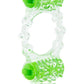 Color Pop Quickie Two-O Silicone Dual Vibrating Cock Ring
