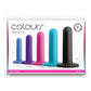 Colours Dilator Silicone Anal Kit - Multicolor