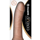 Colours Dual Density Girth Silicone Dildo