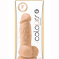 Colours Pleasures Silicone Dildo - Vanilla - 4in