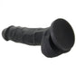 Colours Pleasures Silicone Vibrating Dildo with Balls