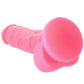 Colours Pleasures Silicone Vibrating Dildo with Balls