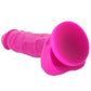 Colours Pleasures Silicone Vibrating Dildo with Balls