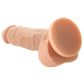 Colours Pleasures Silicone Vibrating Dildo with Balls