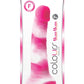 Colours Pleasures Yum Yum Silicone Dildo - Pink/White - 7in