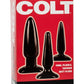 Colt Anal Trianer Kit Butt Plug - Black