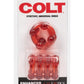 Colt Enhancer Rings Cock Rings - Red