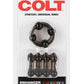 Colt Enhancer Rings Cock Rings - Blue/Smoke